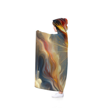 Ignite Spark Transformation Hooded Blanket - ATUH.ART