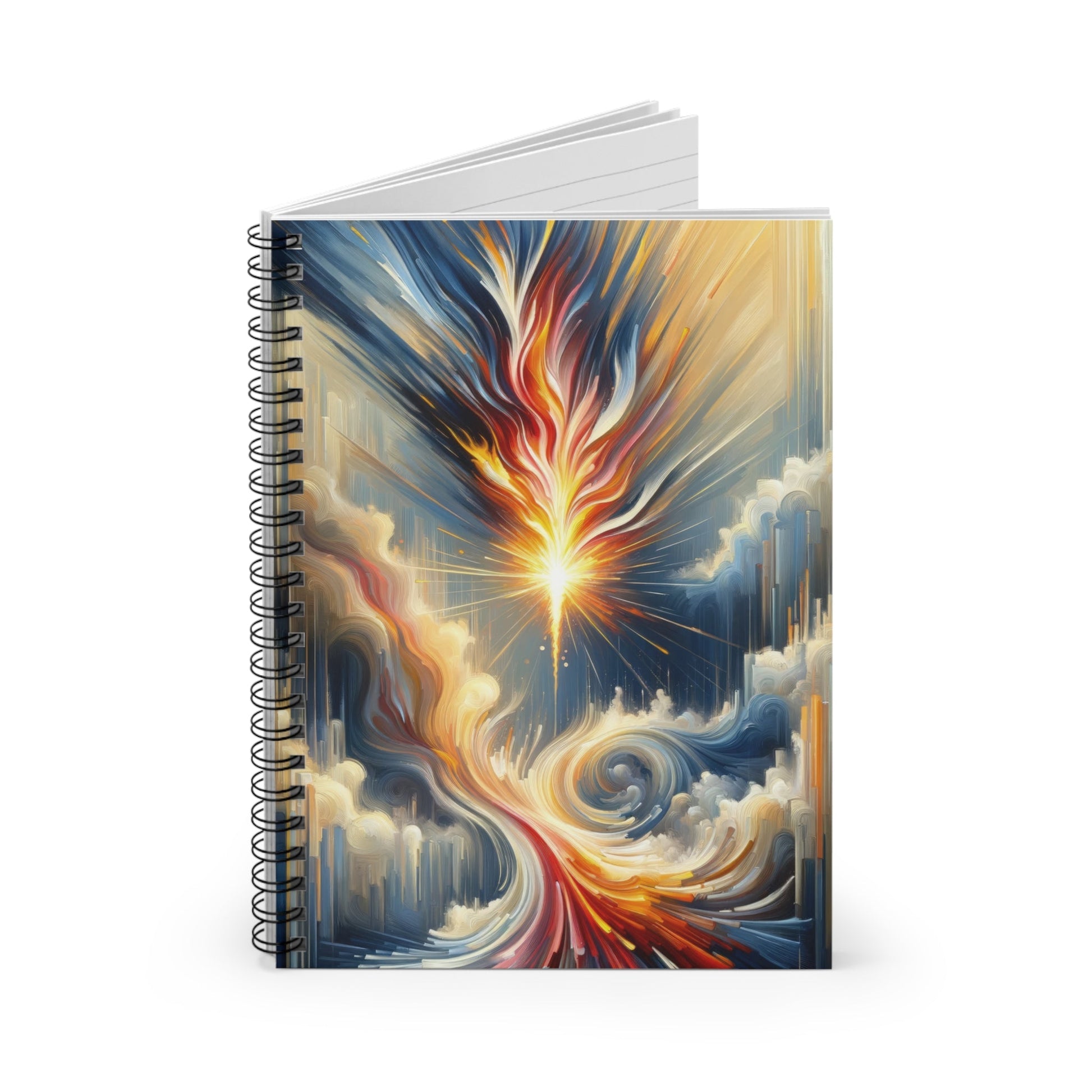 Ignite Spark Transformation Spiral Notebook - Ruled Line - ATUH.ART