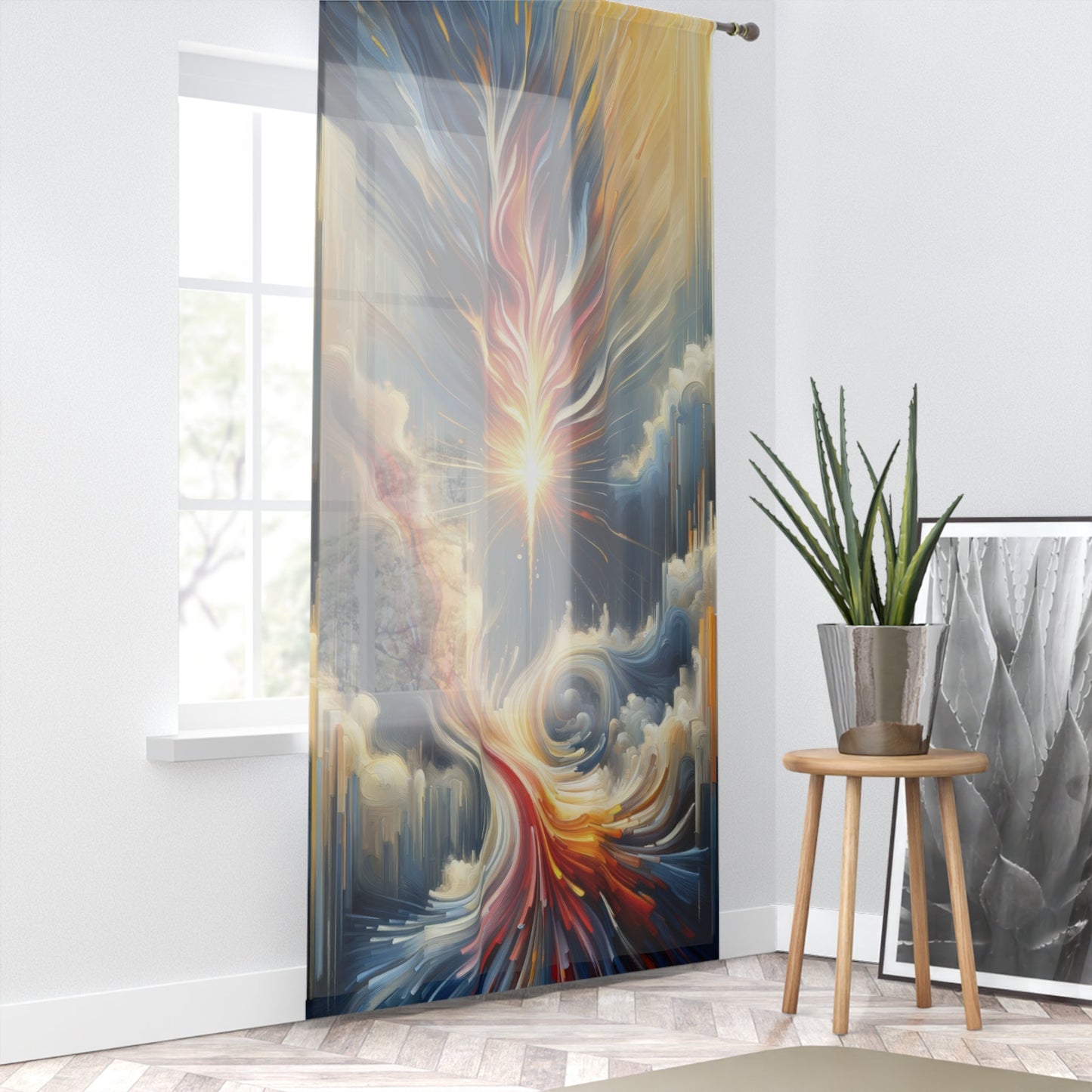 Ignite Spark Transformation Window Curtain - ATUH.ART