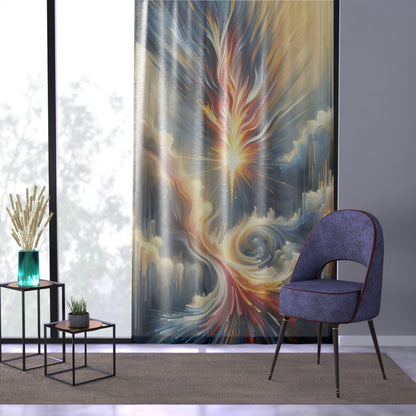 Ignite Spark Transformation Window Curtain - ATUH.ART