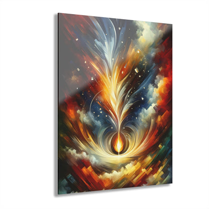 Igniting Transformational Currents Acrylic Prints (French Cleat Hanging) - ATUH.ART