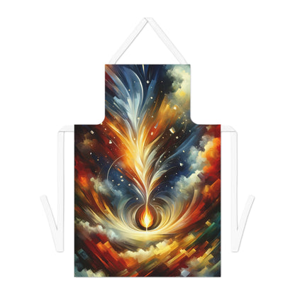Igniting Transformational Currents Adult Apron (AOP) - ATUH.ART