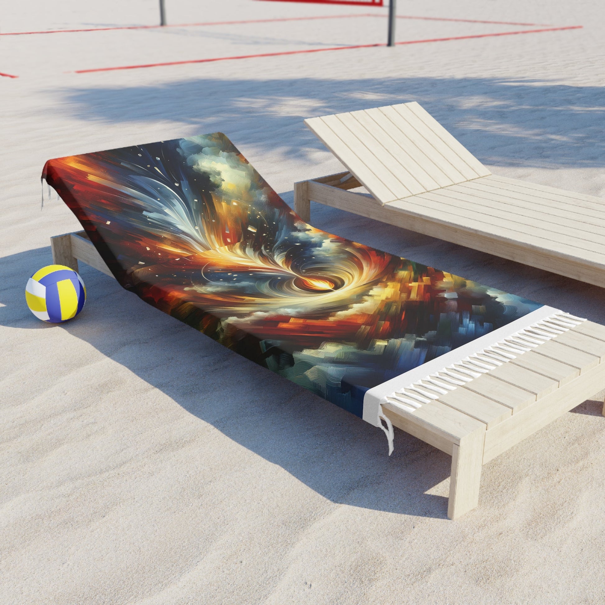 Igniting Transformational Currents Boho Beach Cloth - ATUH.ART