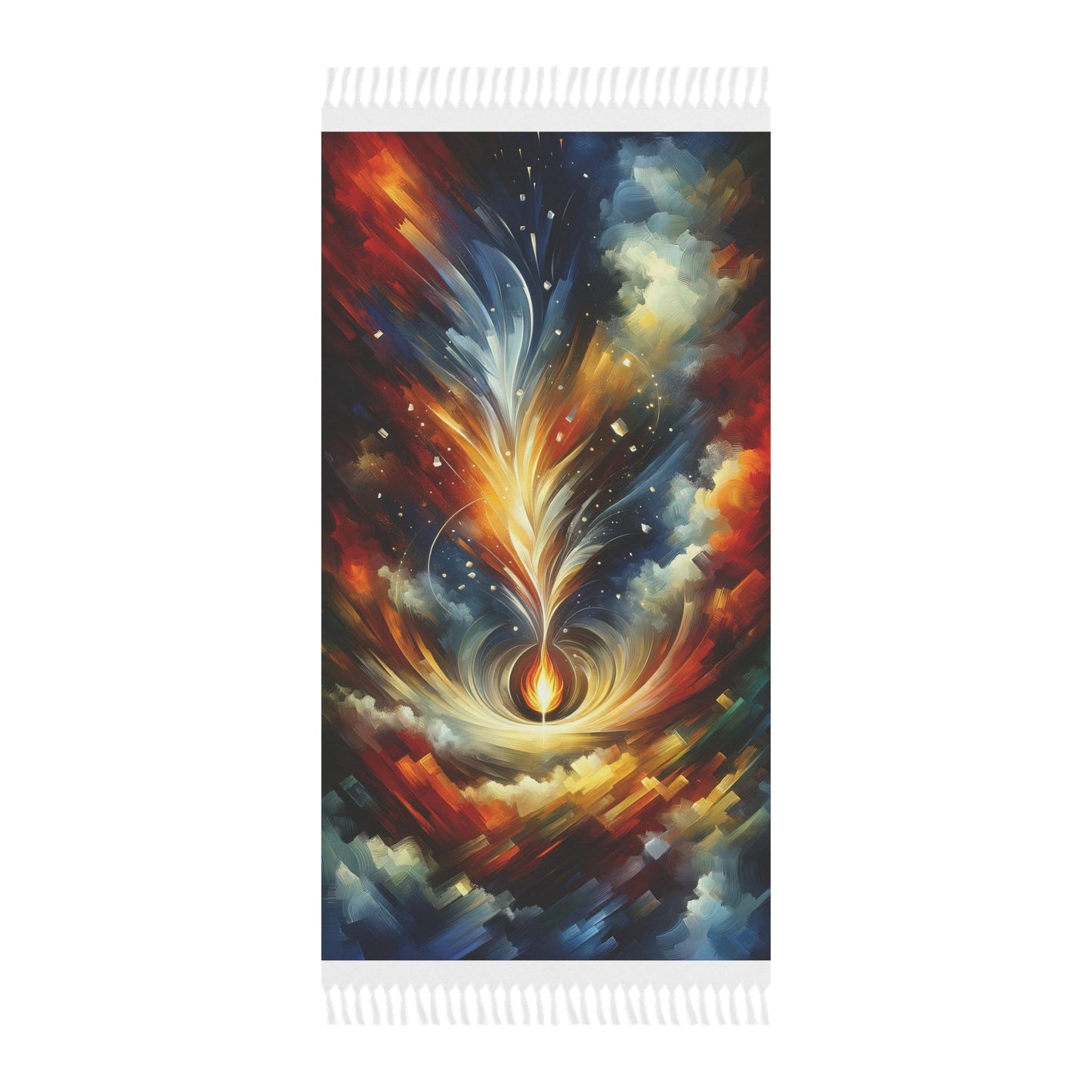 Igniting Transformational Currents Boho Beach Cloth - ATUH.ART