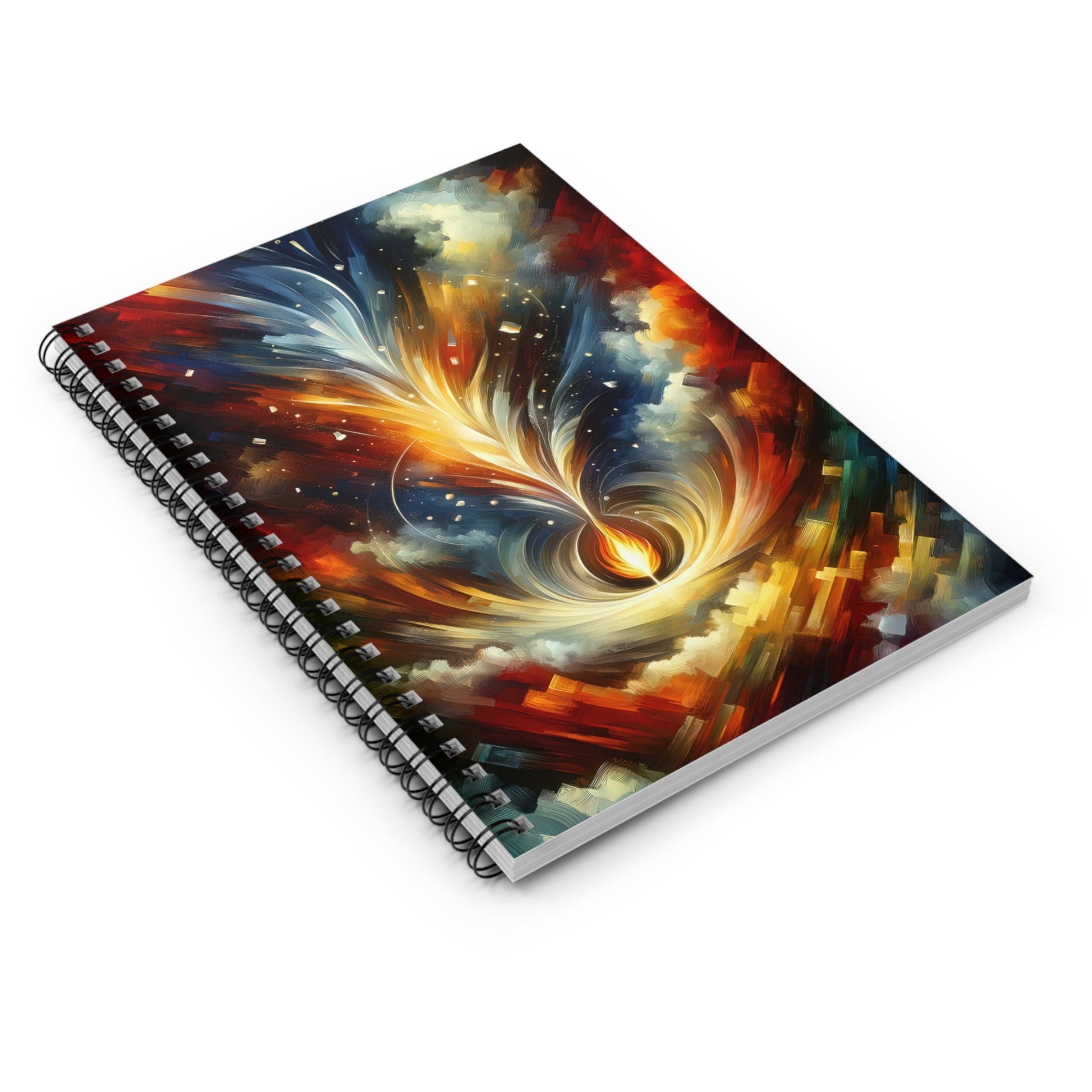 Igniting Transformational Currents Spiral Notebook - Ruled Line - ATUH.ART