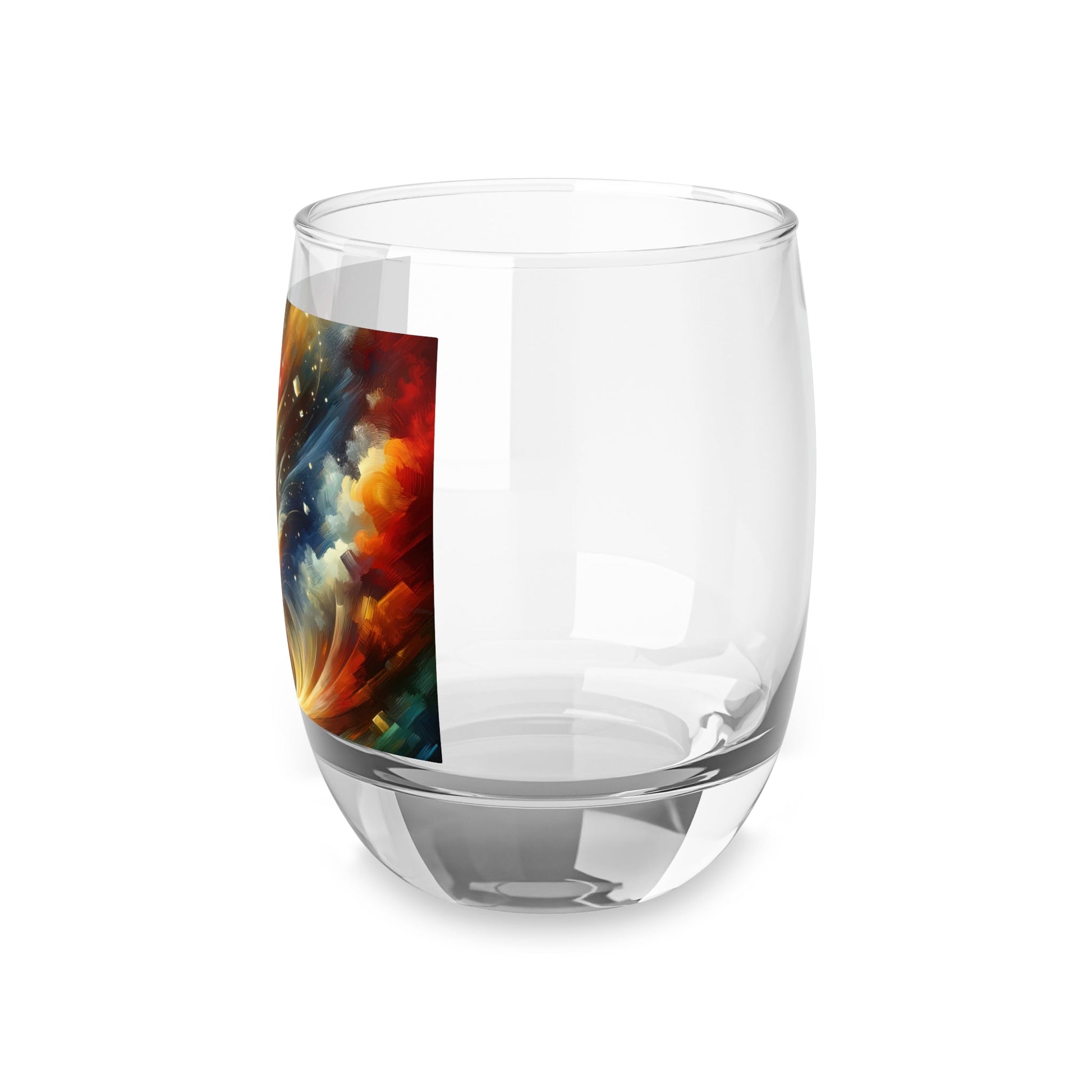 Igniting Transformational Currents Whiskey Glass - ATUH.ART
