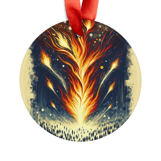 Ignition Change Catalyst Acrylic Ornament with Ribbon - ATUH.ART