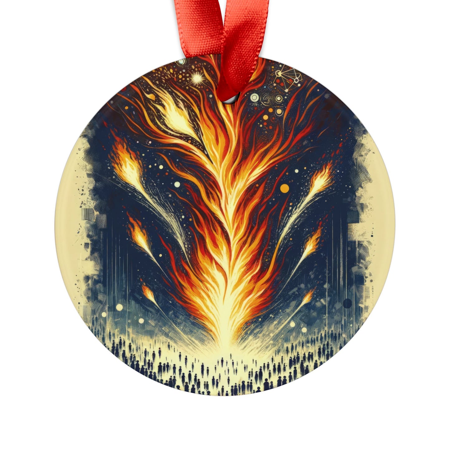 Ignition Change Catalyst Acrylic Ornament with Ribbon - ATUH.ART