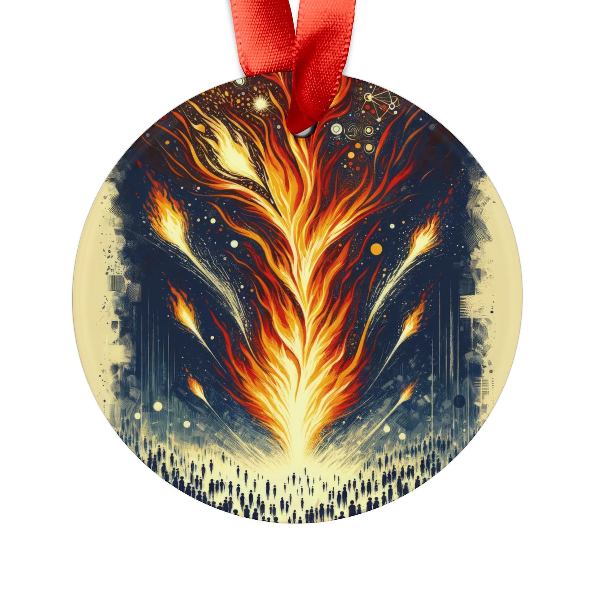 Ignition Change Catalyst Acrylic Ornament with Ribbon - ATUH.ART