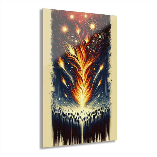 Ignition Change Catalyst Acrylic Prints (French Cleat Hanging) - ATUH.ART
