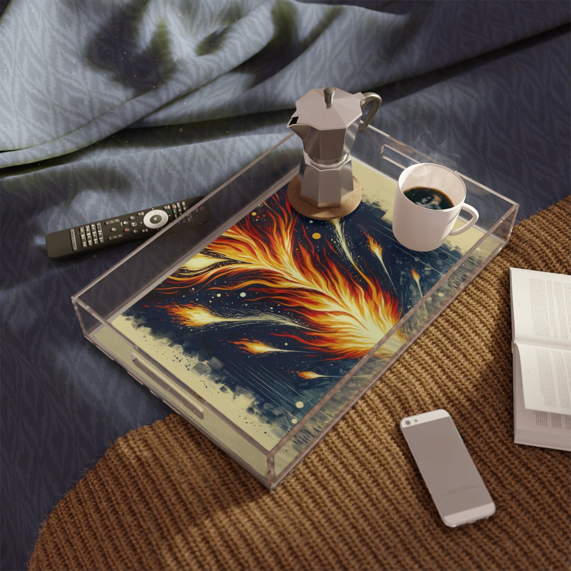 Ignition Change Catalyst Acrylic Serving Tray - ATUH.ART