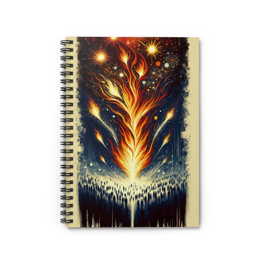 Ignition Change Catalyst Spiral Notebook - Ruled Line - ATUH.ART