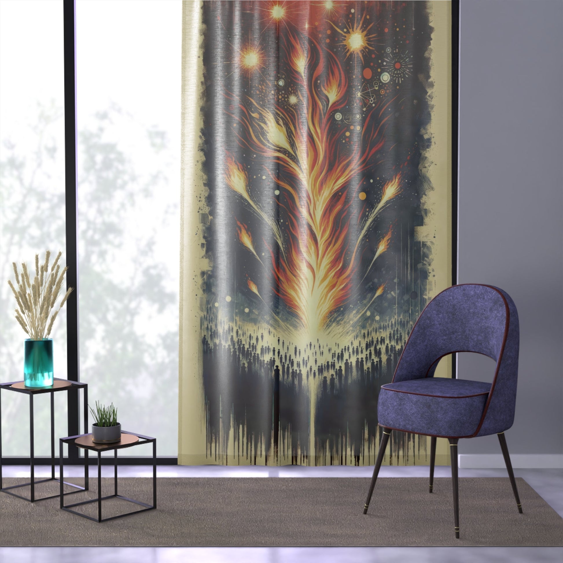 Ignition Change Catalyst Window Curtain - ATUH.ART