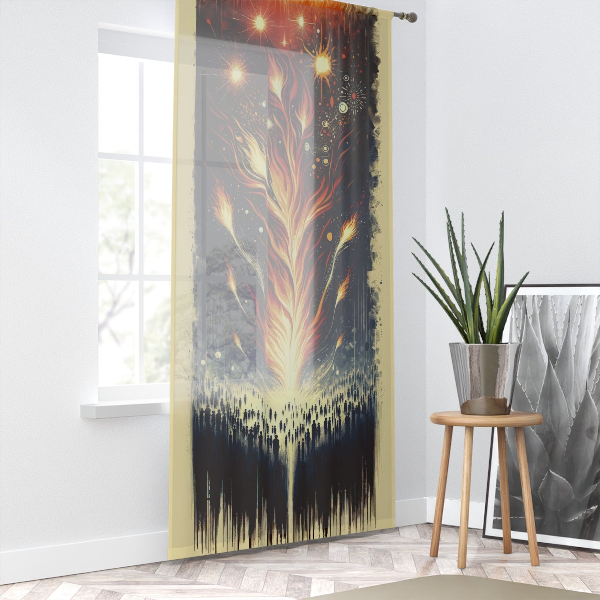 Ignition Change Catalyst Window Curtain - ATUH.ART