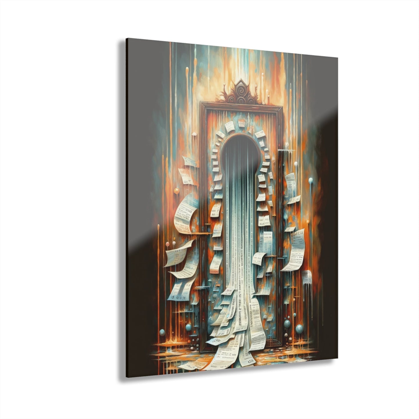 Illuminated Truths Mirror Acrylic Prints (French Cleat Hanging) - ATUH.ART