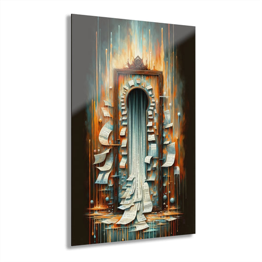 Illuminated Truths Mirror Acrylic Prints (French Cleat Hanging) - ATUH.ART
