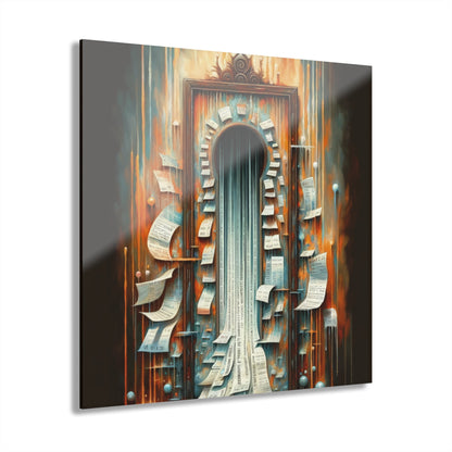 Illuminated Truths Mirror Acrylic Prints (French Cleat Hanging) - ATUH.ART