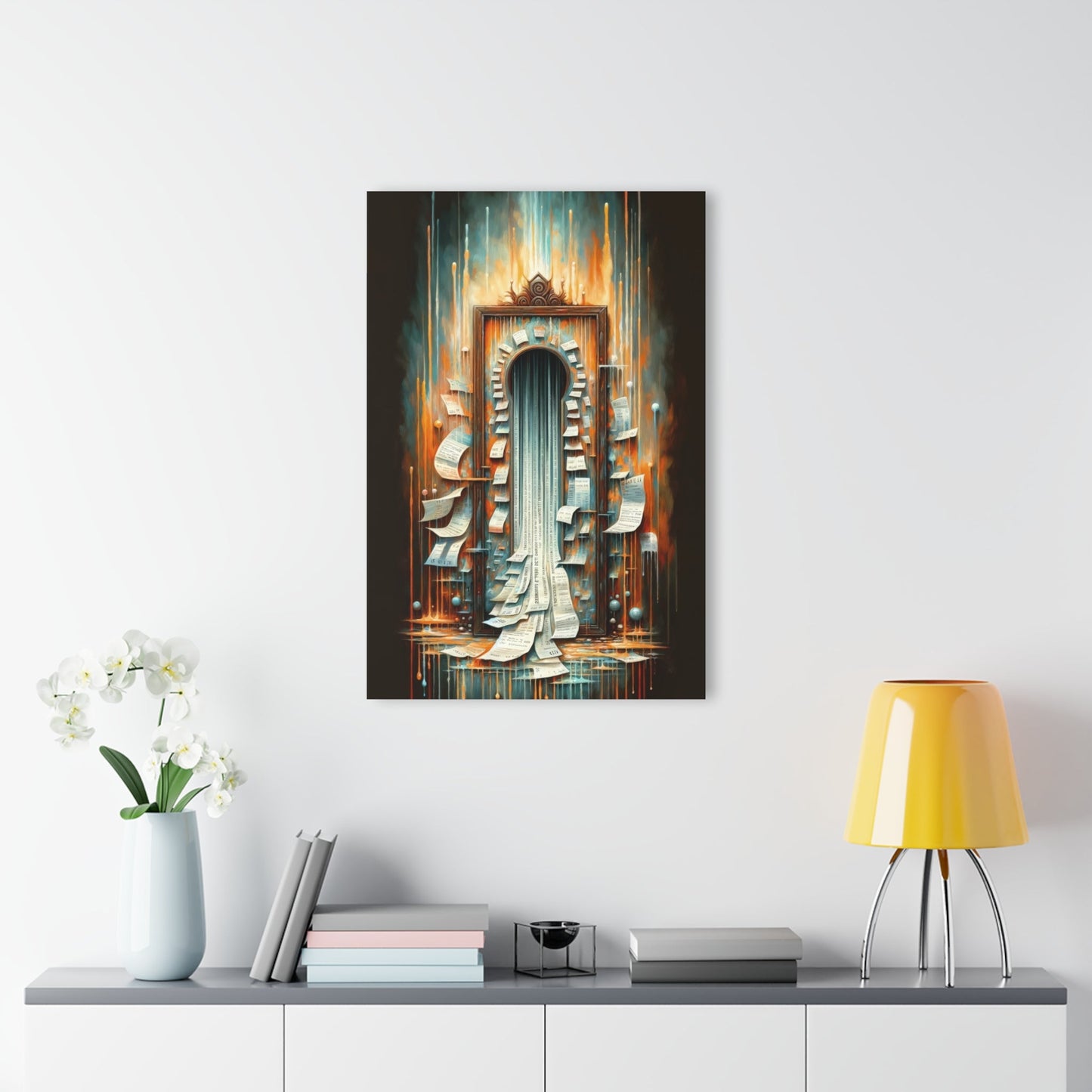 Illuminated Truths Mirror Acrylic Prints (French Cleat Hanging) - ATUH.ART