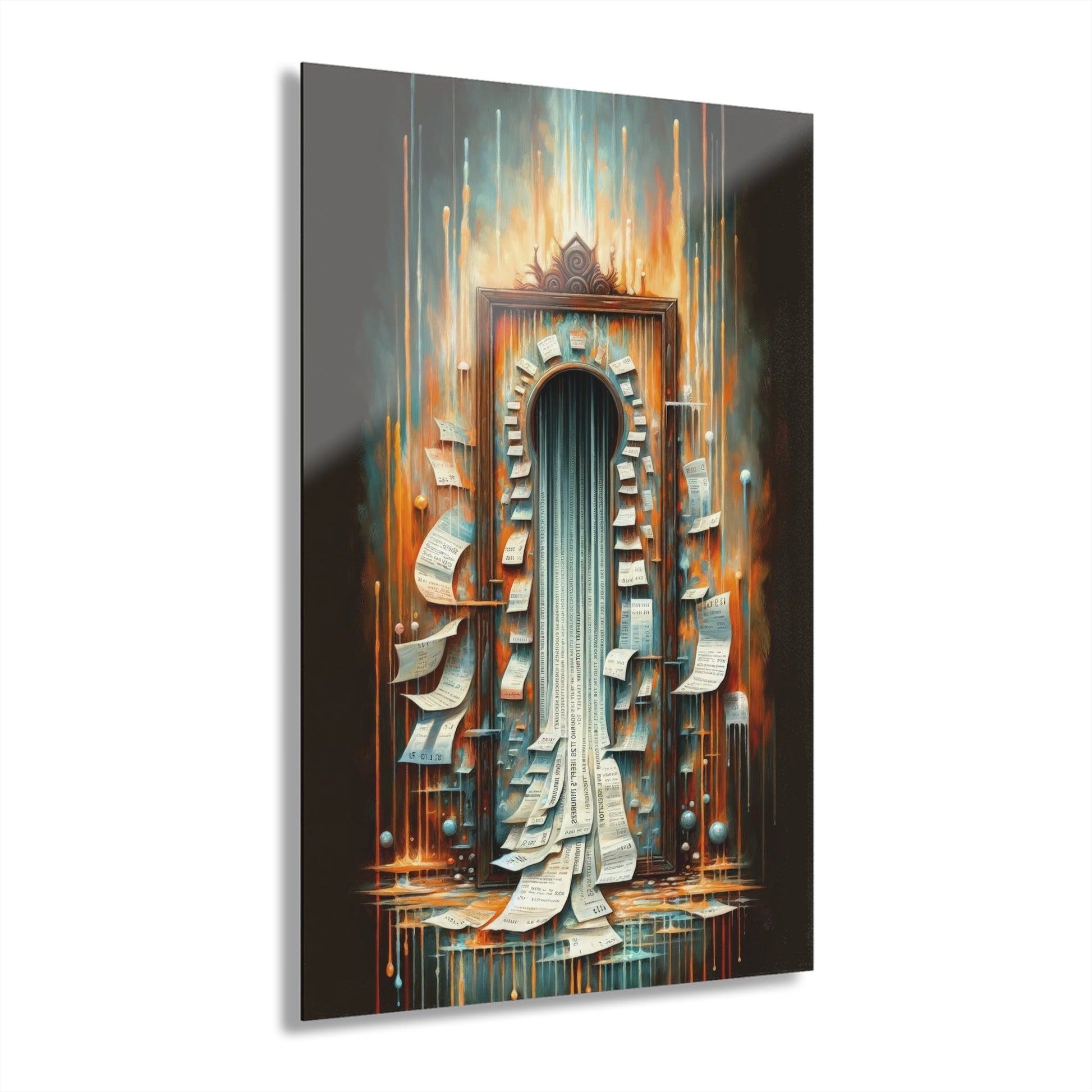 Illuminated Truths Mirror Acrylic Prints (French Cleat Hanging) - ATUH.ART