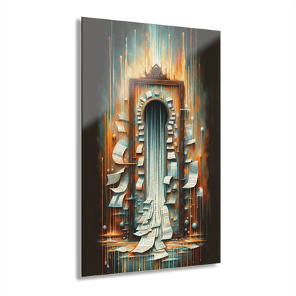 Illuminated Truths Mirror Acrylic Prints (French Cleat Hanging) - ATUH.ART