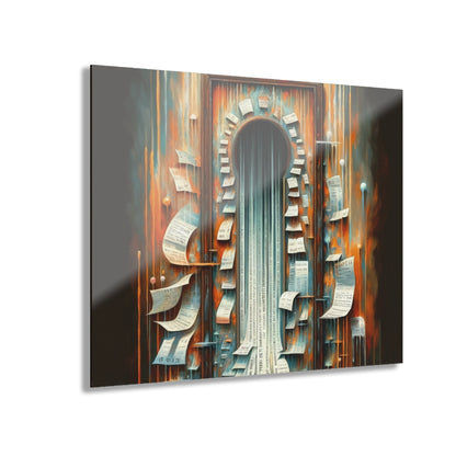 Illuminated Truths Mirror Acrylic Prints (French Cleat Hanging) - ATUH.ART