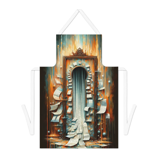 Illuminated Truths Mirror Adult Apron (AOP) - ATUH.ART