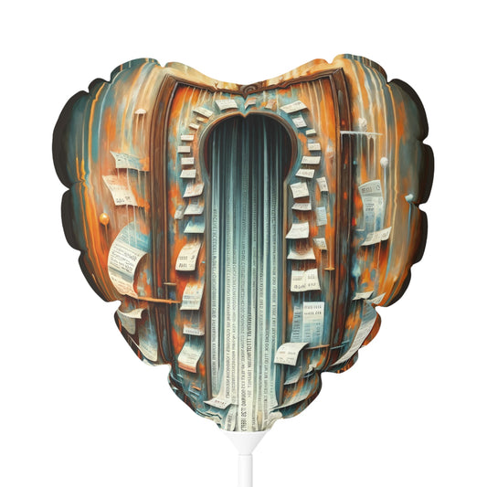 Illuminated Truths Mirror Balloon (Round and Heart-shaped), 11" - ATUH.ART
