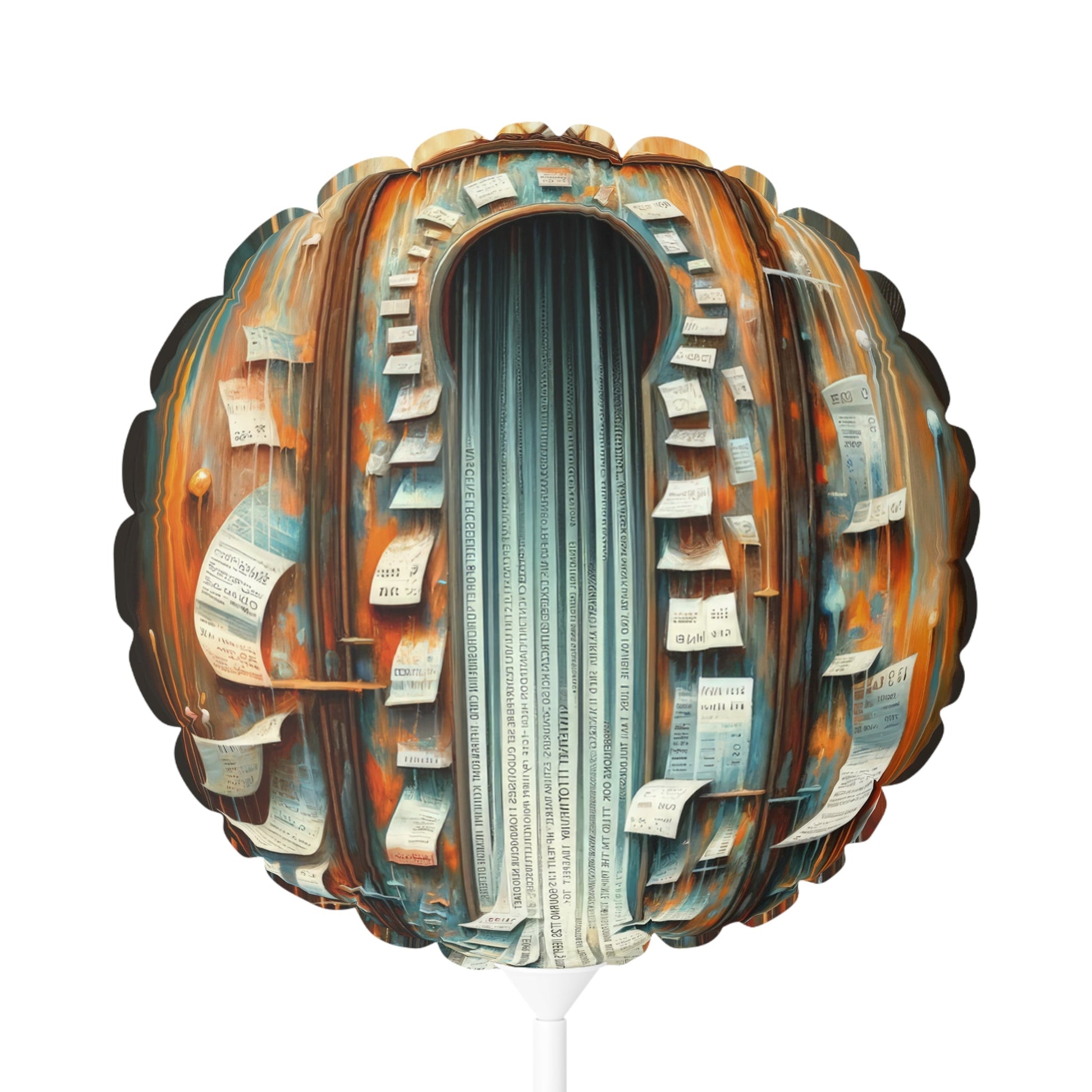 Illuminated Truths Mirror Balloon (Round and Heart-shaped), 11" - ATUH.ART
