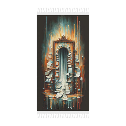 Illuminated Truths Mirror Boho Beach Cloth - ATUH.ART