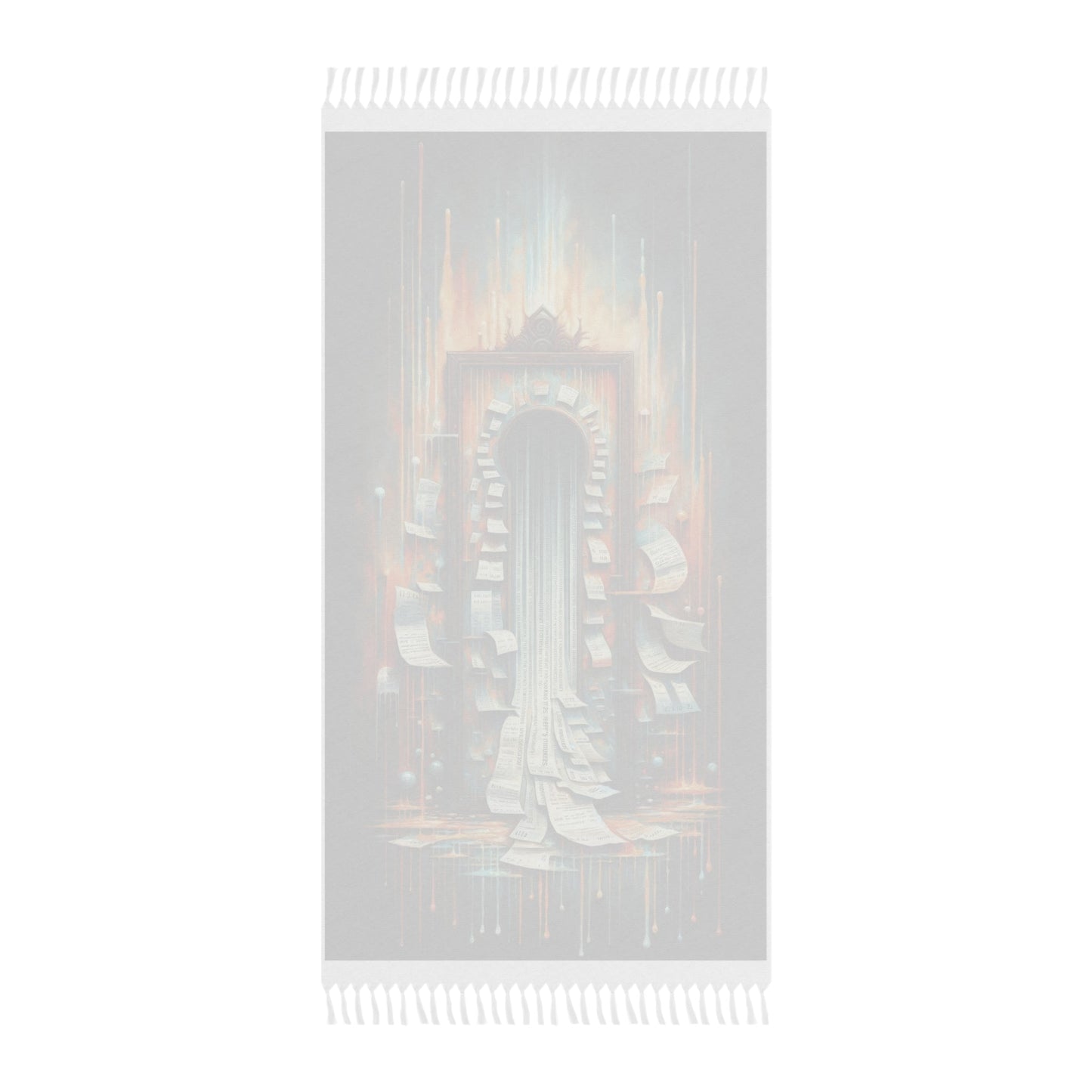 Illuminated Truths Mirror Boho Beach Cloth - ATUH.ART
