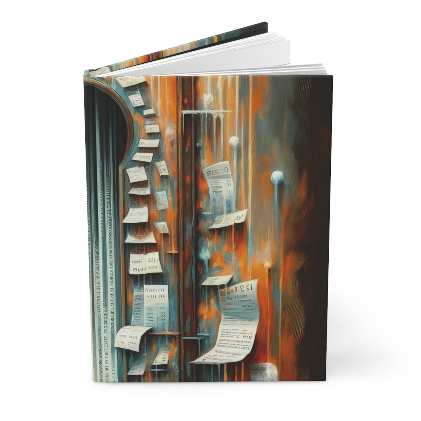 Illuminated Truths Mirror Hardcover Journal Matte - ATUH.ART