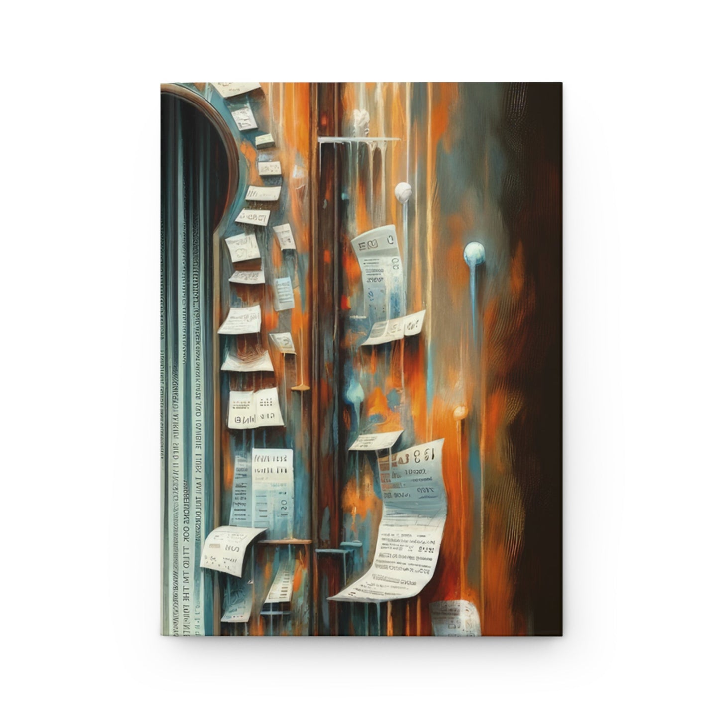 Illuminated Truths Mirror Hardcover Journal Matte - ATUH.ART