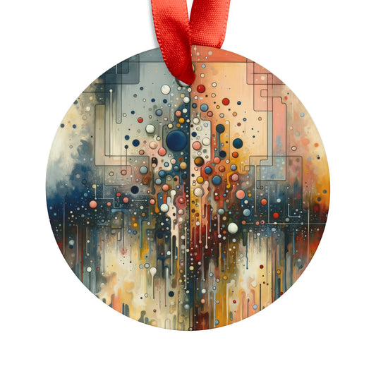 Illusive Division Mirage Acrylic Ornament with Ribbon - ATUH.ART