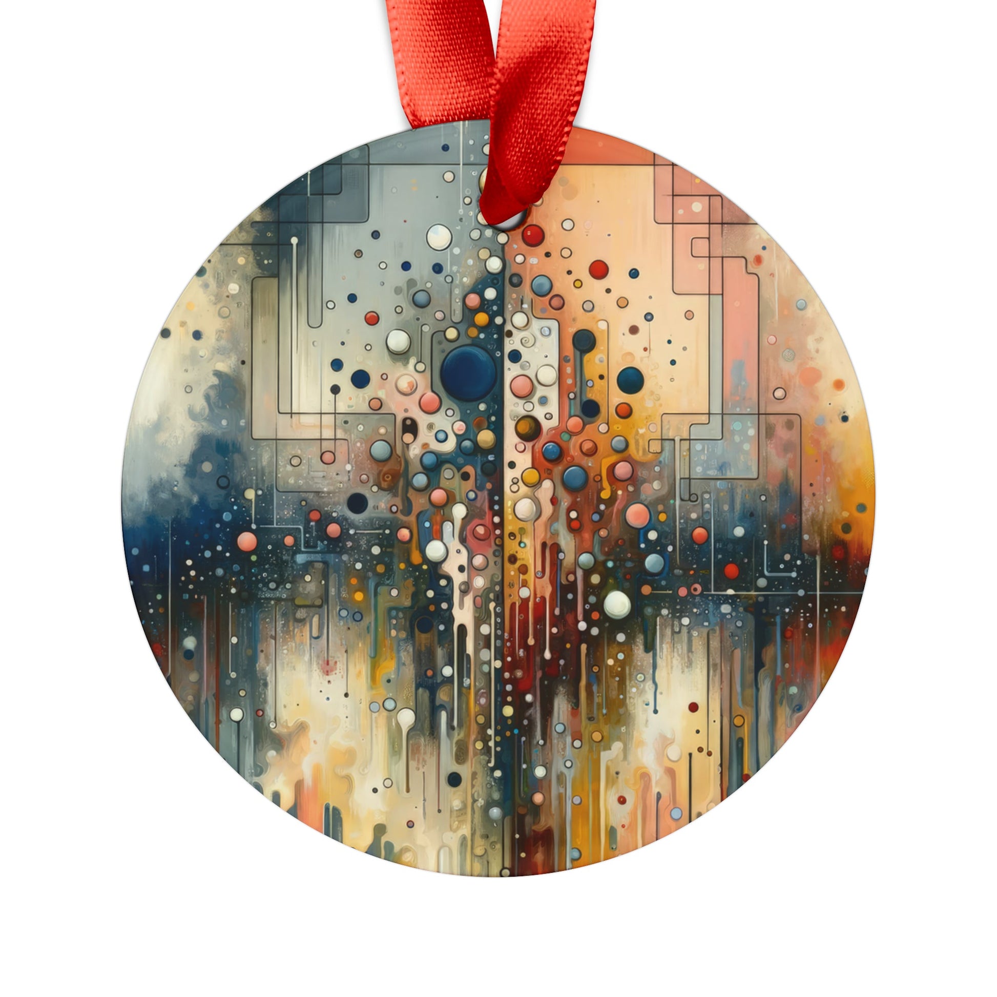 Illusive Division Mirage Acrylic Ornament with Ribbon - ATUH.ART