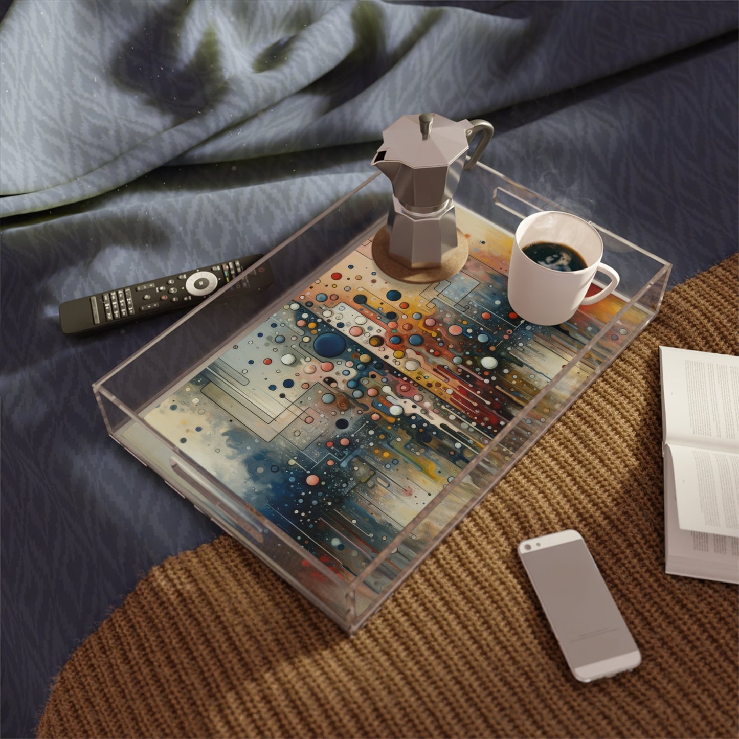 Illusive Division Mirage Acrylic Serving Tray - ATUH.ART