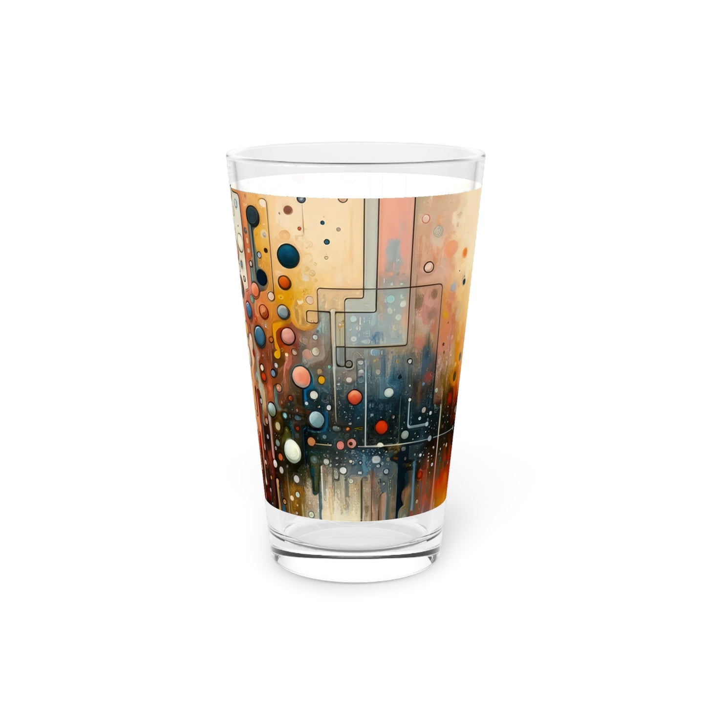 Illusive Division Mirage Pint Glass, 16oz - ATUH.ART