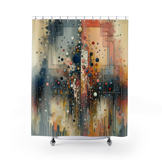Illusive Division Mirage Shower Curtains - ATUH.ART