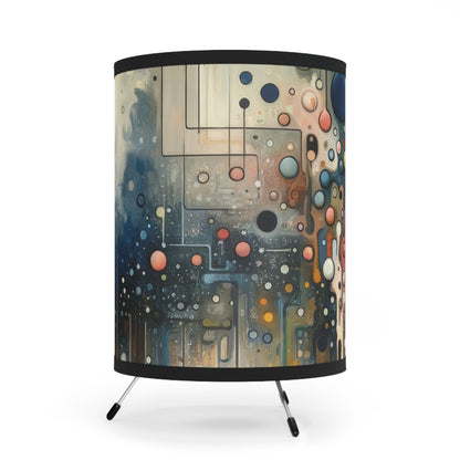 Illusive Division Mirage Tripod Lamp with High-Res Printed Shade, US\CA plug - ATUH.ART