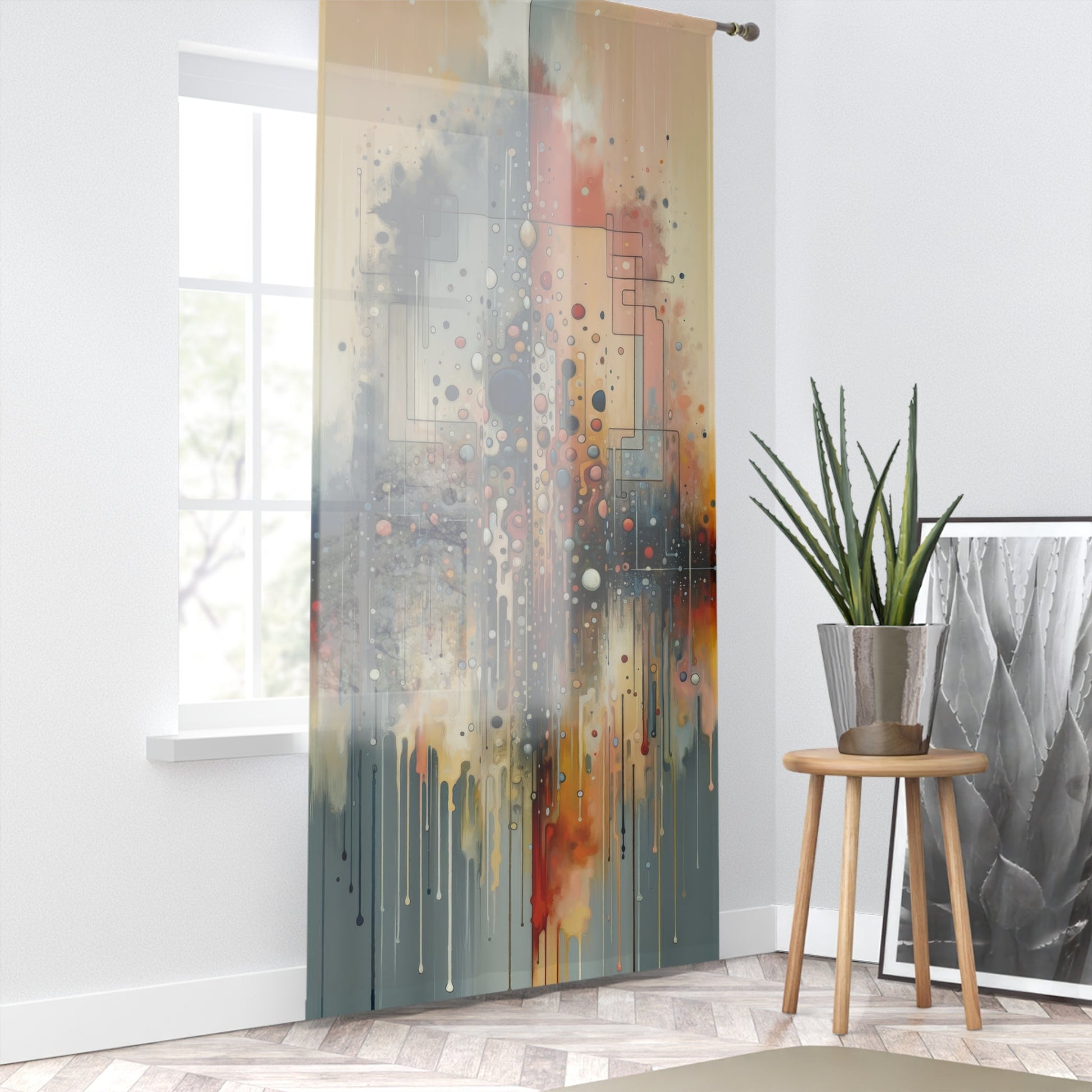 Illusive Division Mirage Window Curtain - ATUH.ART