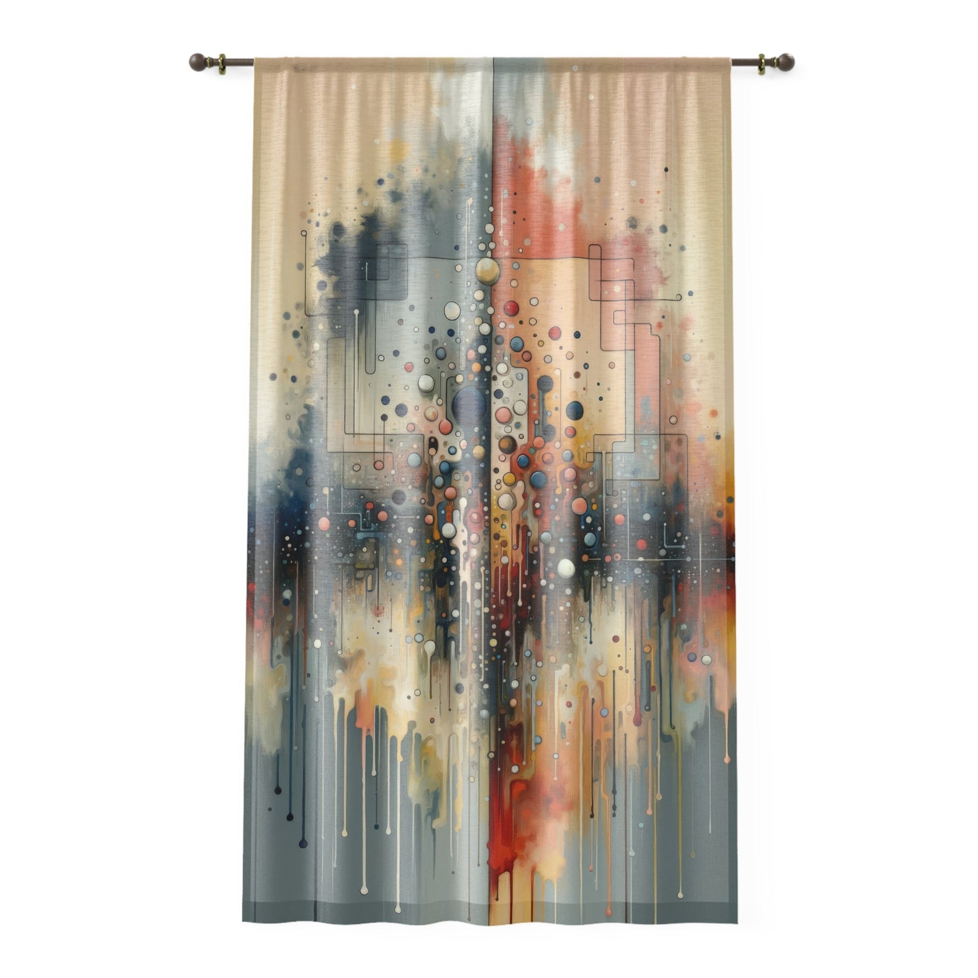 Illusive Division Mirage Window Curtain - ATUH.ART