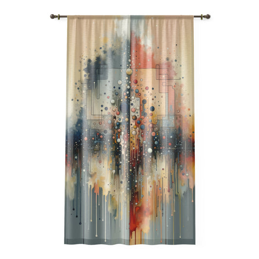 Illusive Division Mirage Window Curtain - ATUH.ART