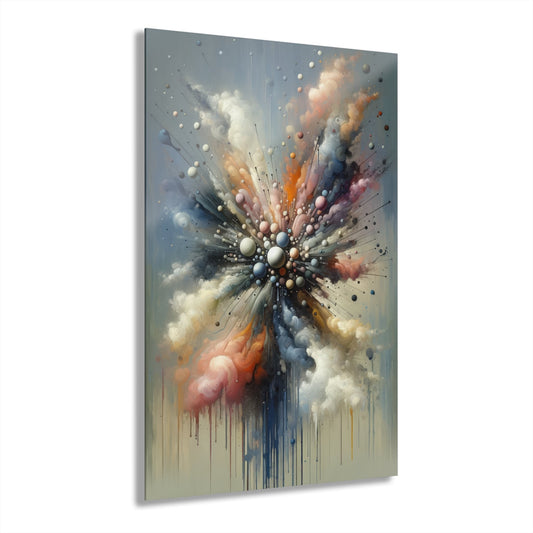 Impactful Deeds Ripple Acrylic Prints (French Cleat Hanging) - ATUH.ART