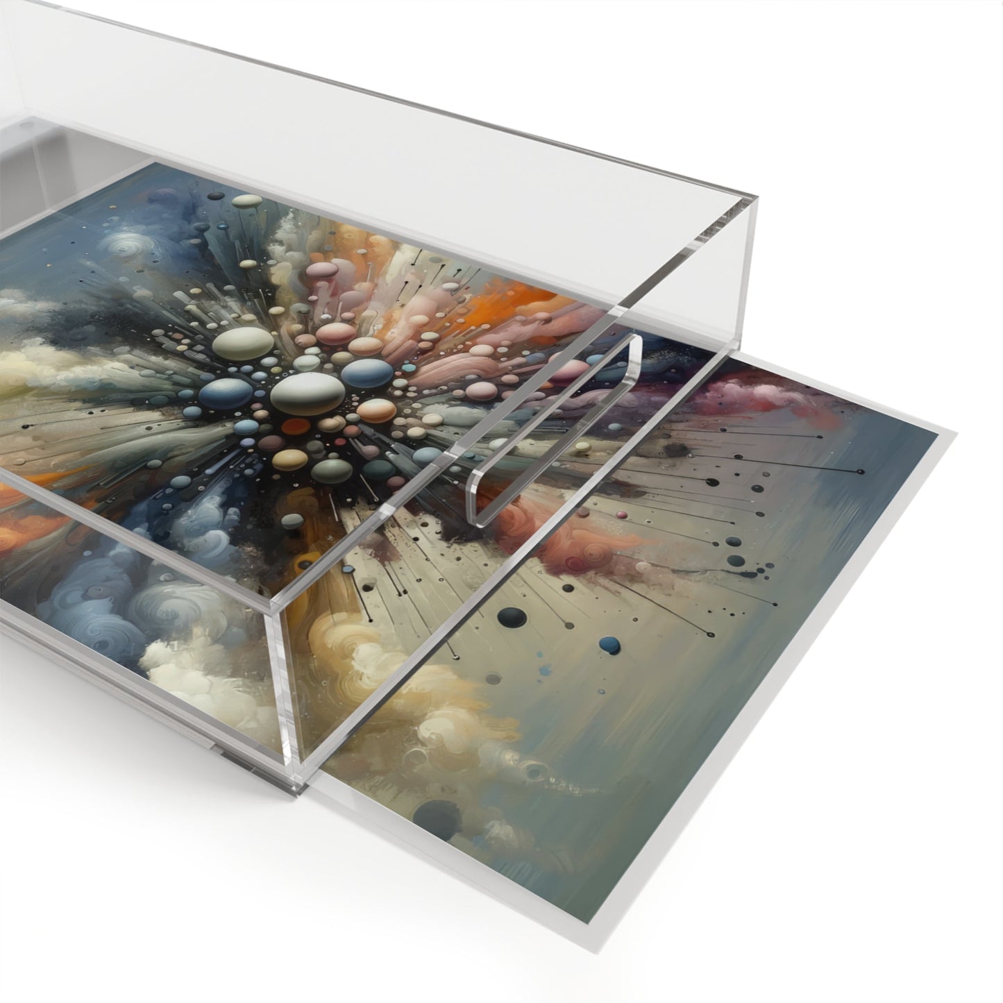 Impactful Deeds Ripple Acrylic Serving Tray - ATUH.ART