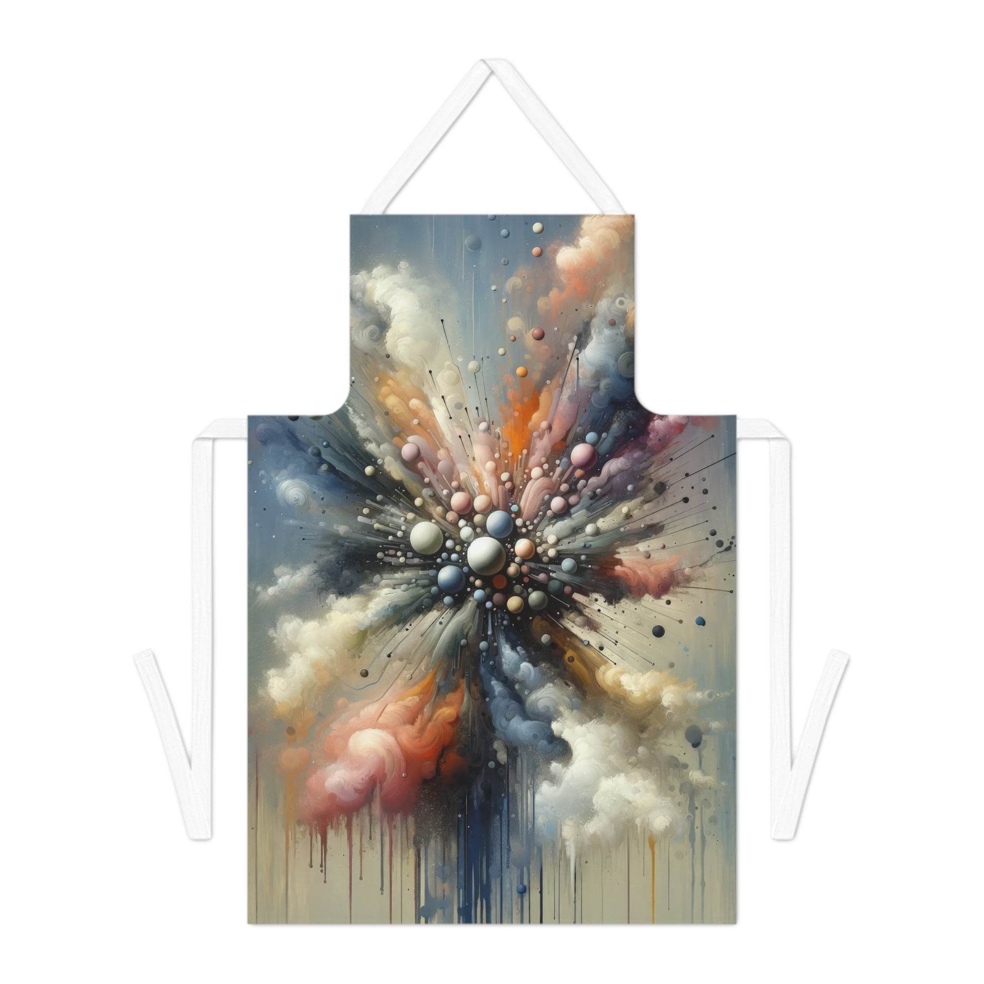 Impactful Deeds Ripple Adult Apron (AOP) - ATUH.ART