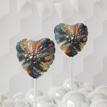 Impactful Deeds Ripple Balloon (Round and Heart-shaped), 11" - ATUH.ART
