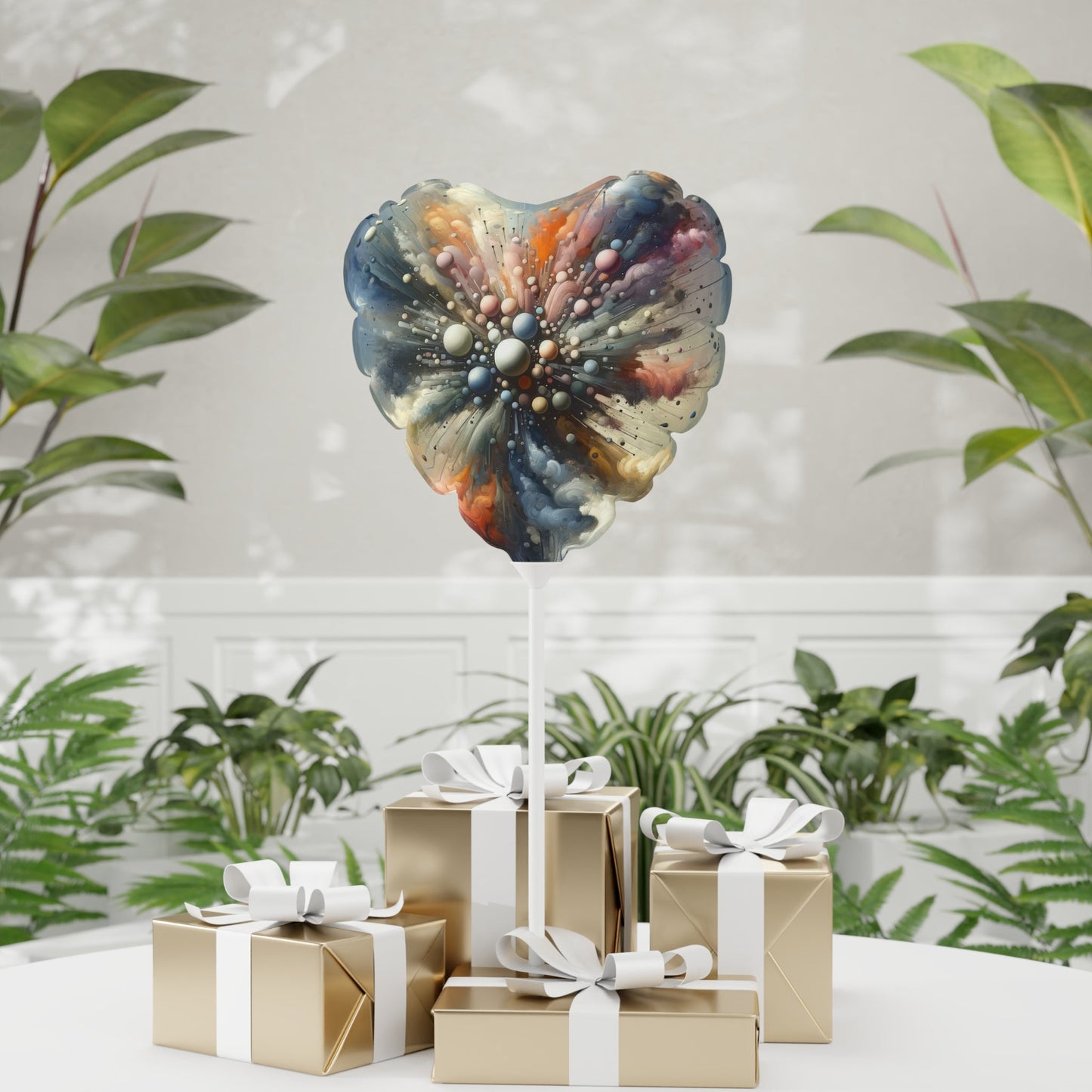 Impactful Deeds Ripple Balloon (Round and Heart-shaped), 11" - ATUH.ART