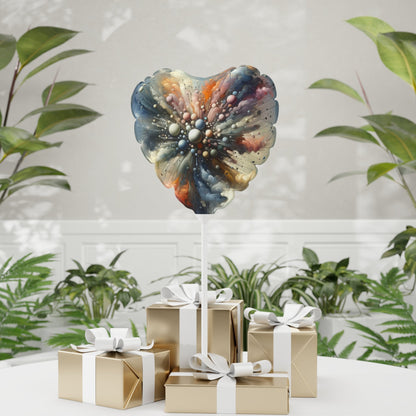 Impactful Deeds Ripple Balloon (Round and Heart-shaped), 11" - ATUH.ART
