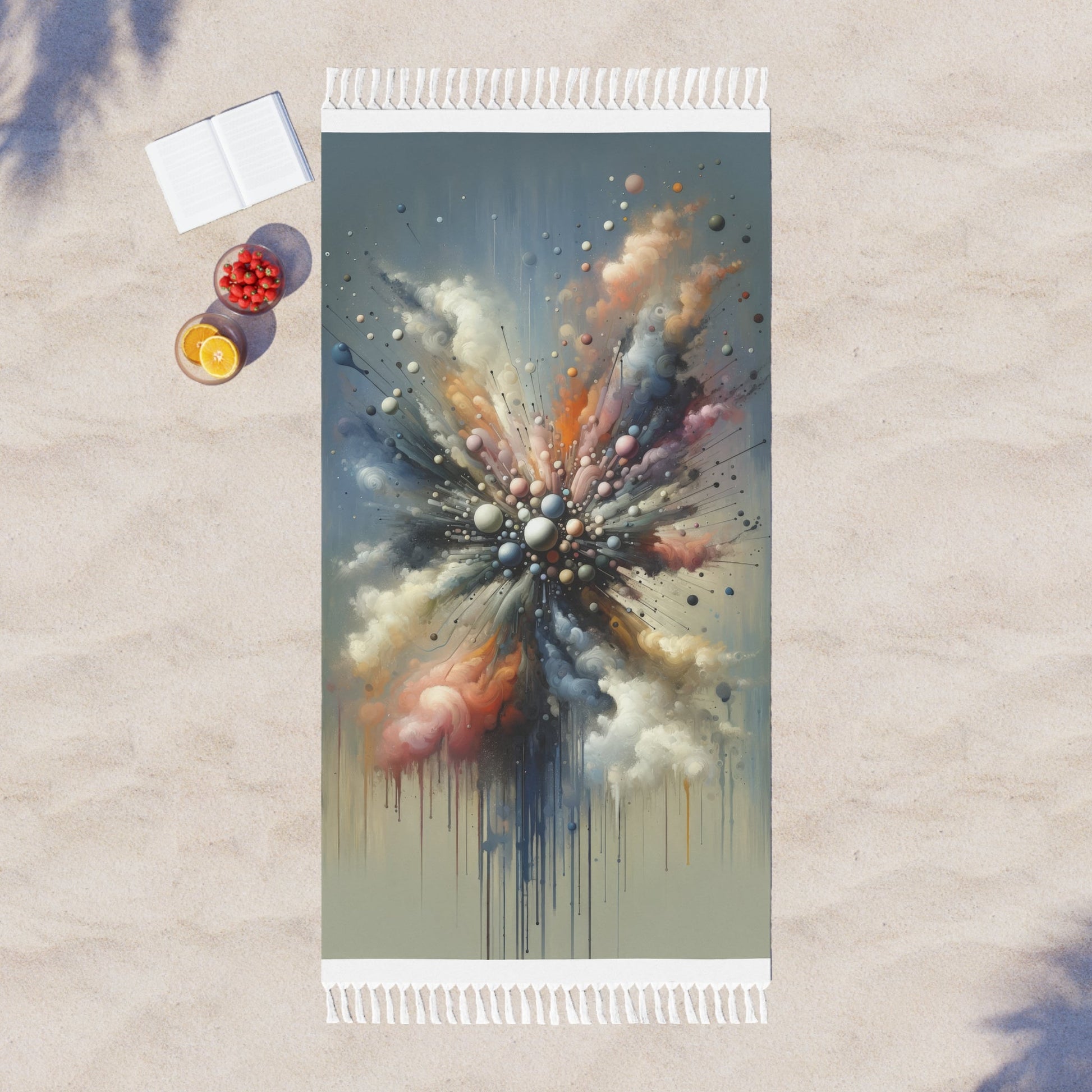 Impactful Deeds Ripple Boho Beach Cloth - ATUH.ART