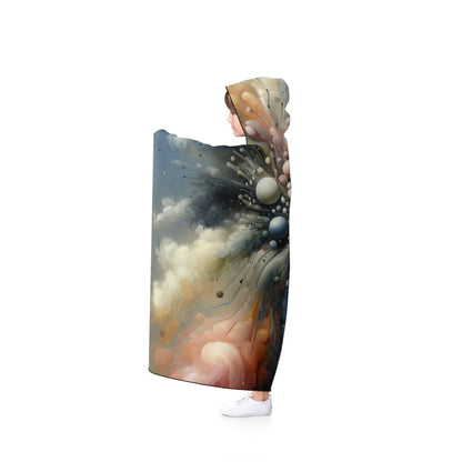 Impactful Deeds Ripple Hooded Blanket - ATUH.ART