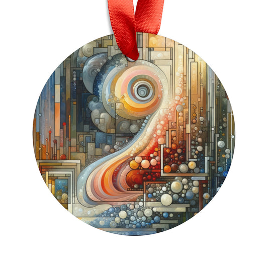 Incrementalism Anthem Unity Acrylic Ornament with Ribbon - ATUH.ART